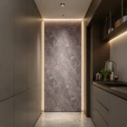 Pannello PVC Rigido Effetto Marmo 122×290 cm Spessore 2,5 mm Pietra - immagine 2