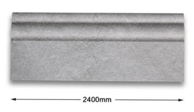 Battiscopa Grigio Pietra 12 x 80 x 2400 mm