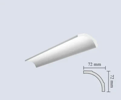 GUSCIO IN EPS COMPATTO 7 X 7,5 X 200 CM - Cod. Z01-000B10